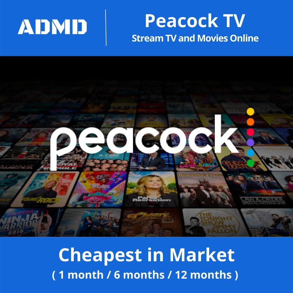 Peacock TV Premium Account / Instant Delivery